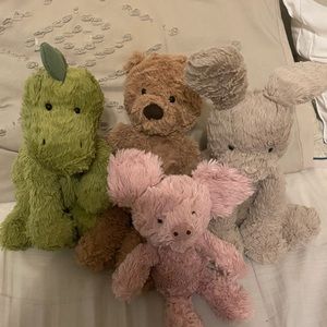 Jellycat Fuddlewuddle & Squiggle Bundle